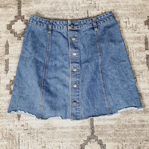 Harper women's A-line Denim Jeans Skirt size M